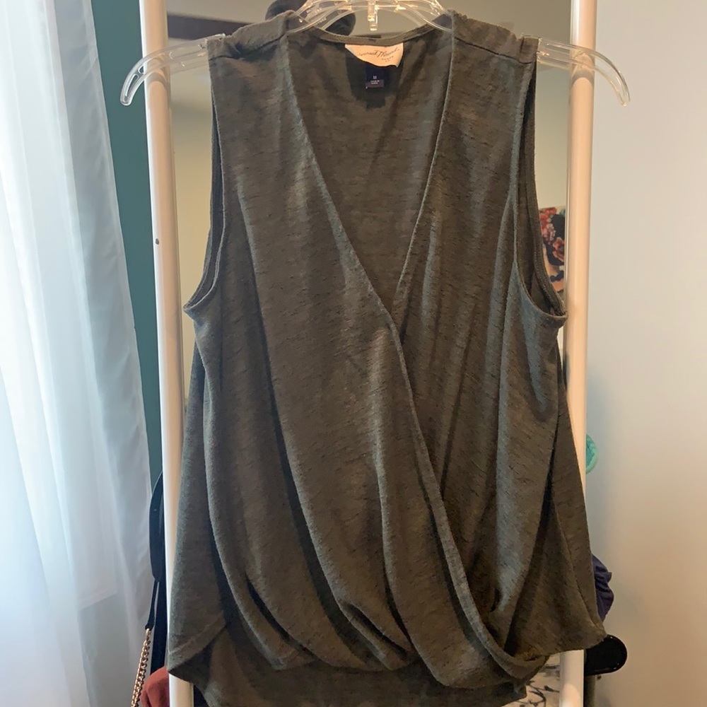 Army Green Tank Top
